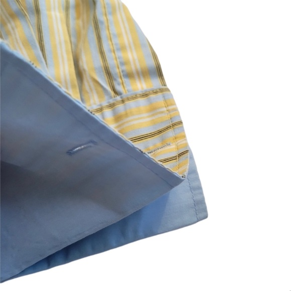 LACOSTE Button Down. Size 2X. Unique double collar. - Picture 5 of 8